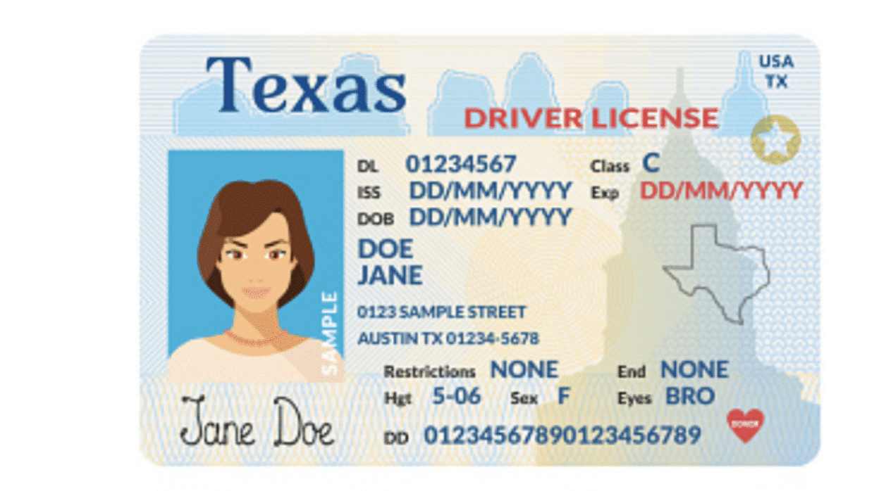 licencia de conducir en texas