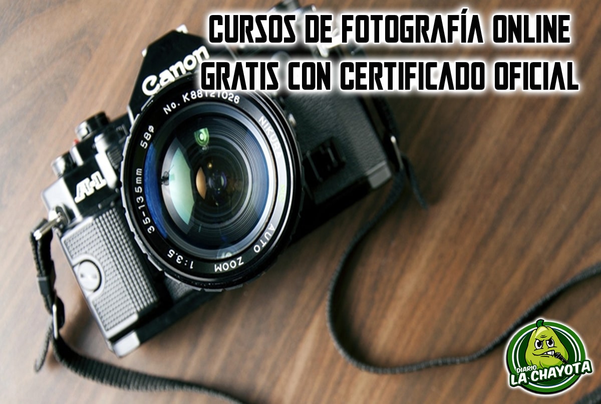 Cursos de Fotografía Online Gratis con Certificado Oficial