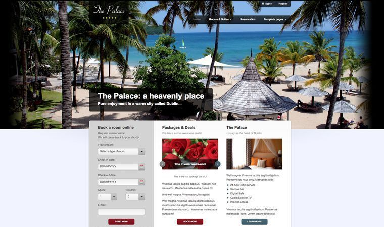 Las mejores prácticas para el diseño de páginas web de hoteles